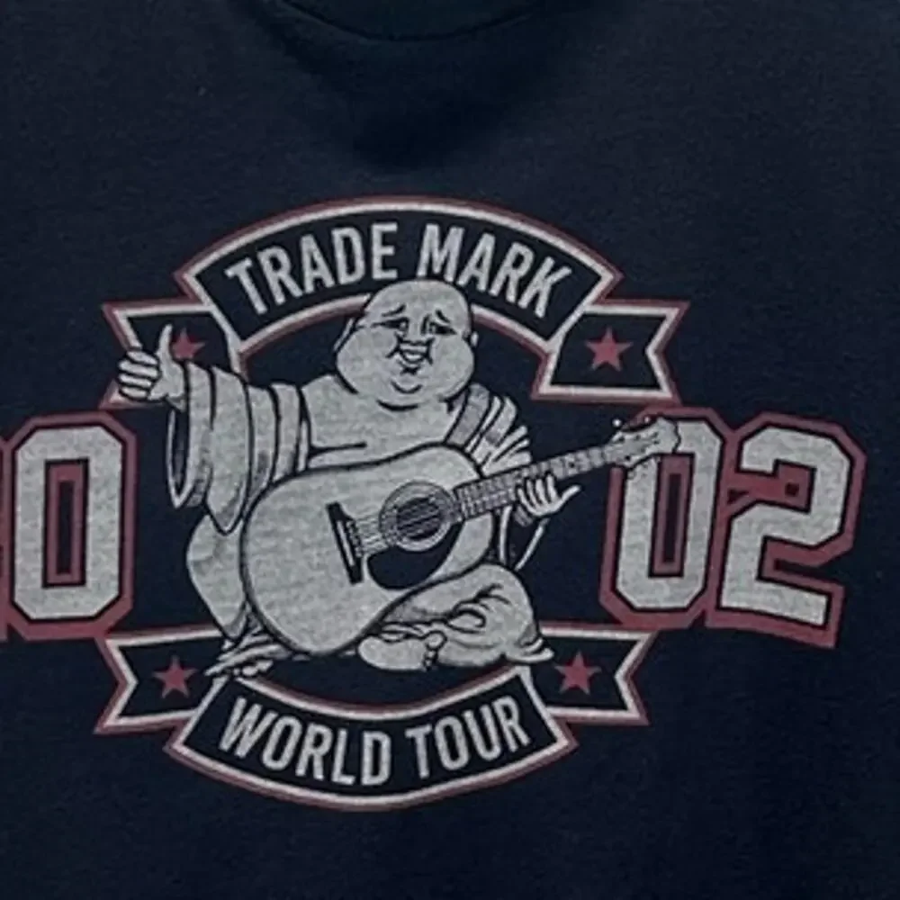 True Religion World Tour 2002 black graphic t-shirt size XS